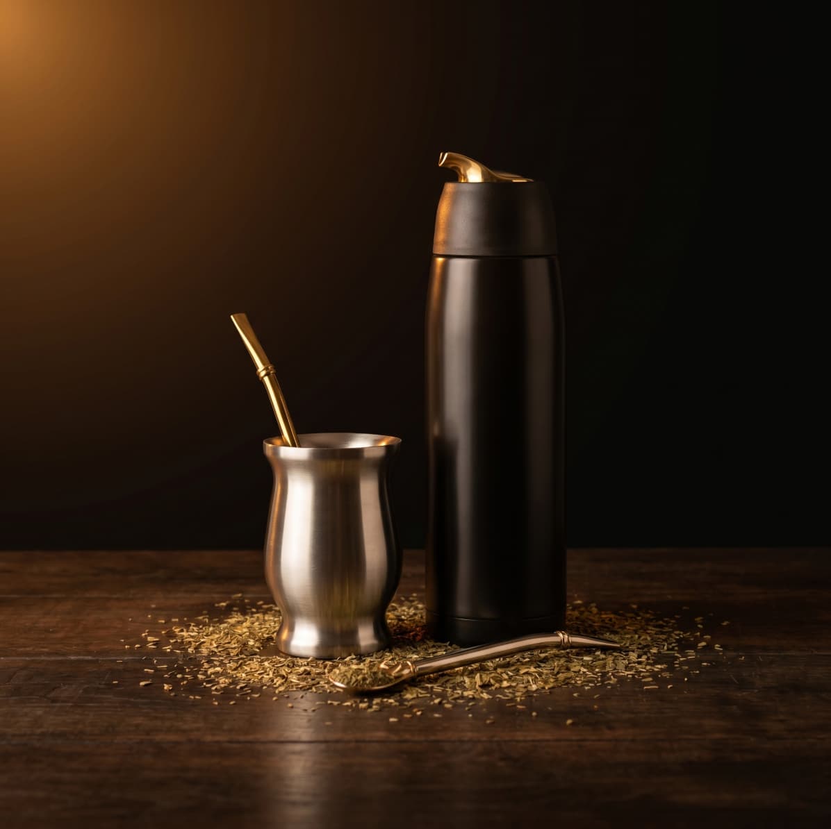 Accessoires Maté OMATÉ — Calebasse, Bombilla & Thermos