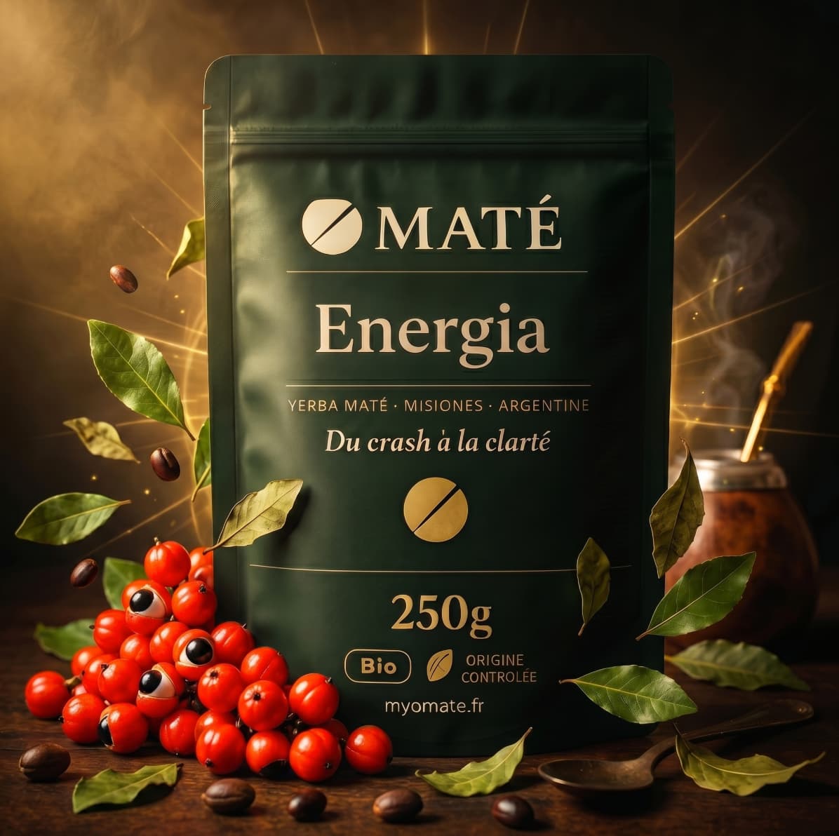 OMATÉ Energia — Yerba Maté & Guaraná