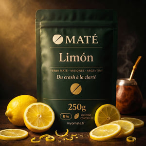 OMATÉ Limón — Yerba Maté au Citron
